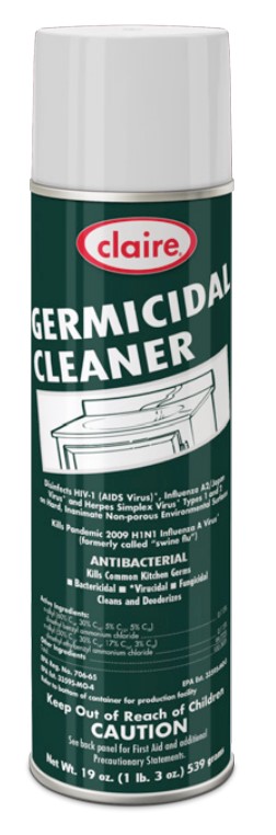 Claire&reg; Germicidal Cleaner